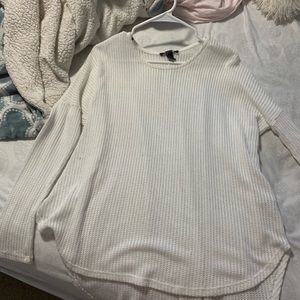 Forever 21 White Sweater